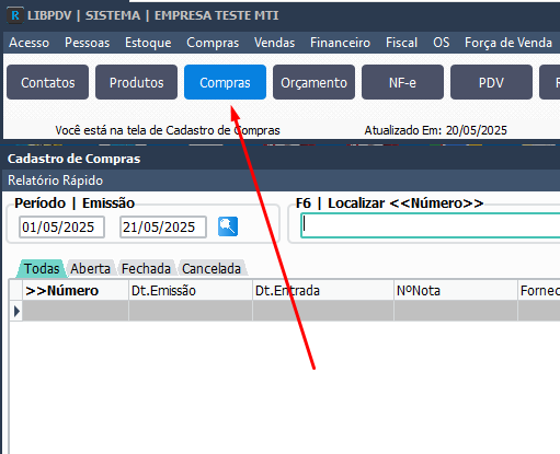 Exemplo de Configuração