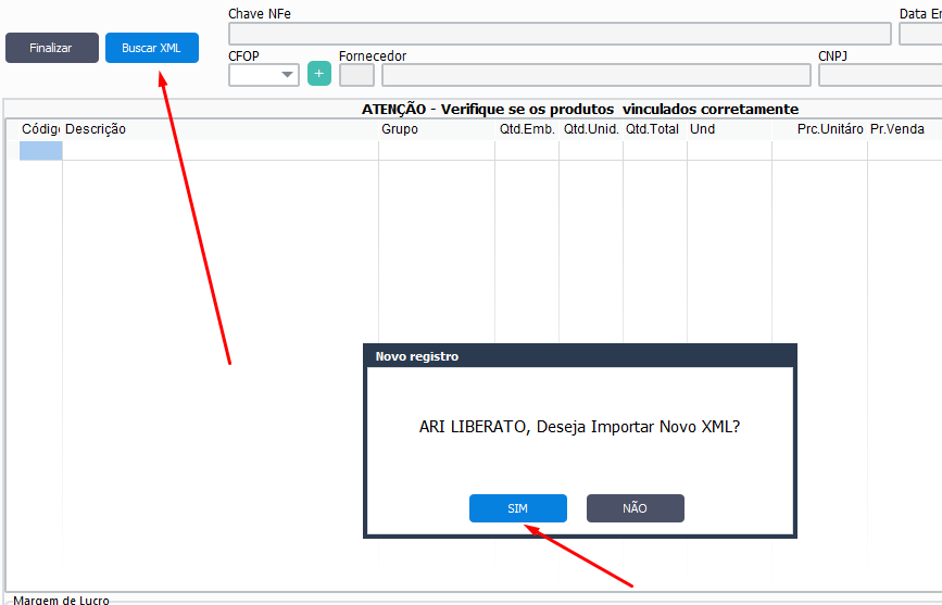 Exemplo de Configuração