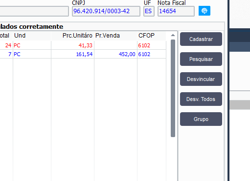 Exemplo de Configuração
